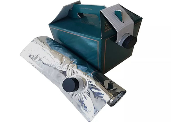 2L/3L/5L ডিসপোজেবল কফি BIB ব্যাগ ইন বক্স ডিসপেনসারে ভালভ/স্পিগট 200 220 মাইক্রোন