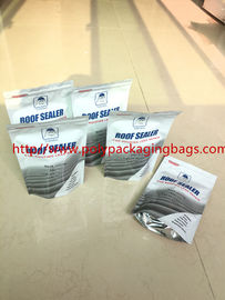 Food Packaging Ziplock Aluminium Foil Poly Bags / 3 Side Seal Pouch