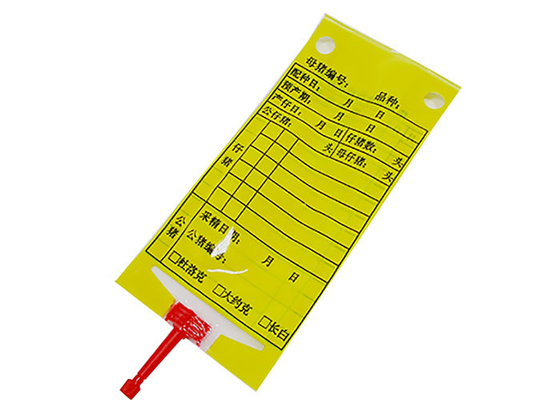100ML কাস্টম পিগ সিমেন কালেকশন ব্যাগ OPP ডিজাইন 0.04mm-0.22mm