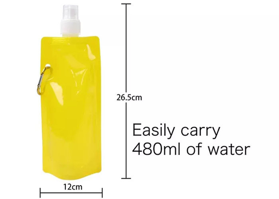 500ml 800ml 1000ml প্লাস্টিক জলের রস তরল স্কুইজ স্ট্যান্ড আপ পাউচ BPA বিনামূল্যে
