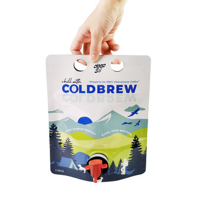 Free Sample Stand Up Pouch With Spout PET AL NY PE Or Custom Material Structures Gravure Printing Surface Handling Ideal Packaging Solution