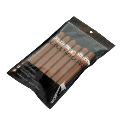 Customized Reusable Durable Cigar Moisture Bag with Zipper New Age Packaging & Printing Product for Cigars