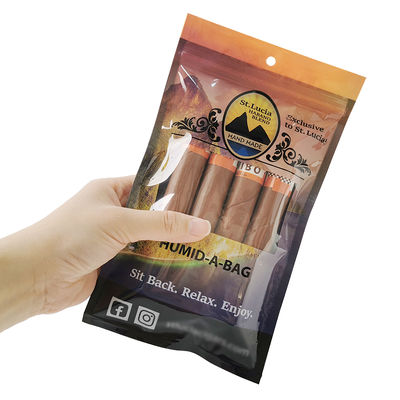 কাস্টম সিগার হিউমিডর প্যাকেজিং ব্যাগ ডেস্কটপ হিউমিডিফায়ার স্টোরেজ ব্যাগ সিগারের জন্য