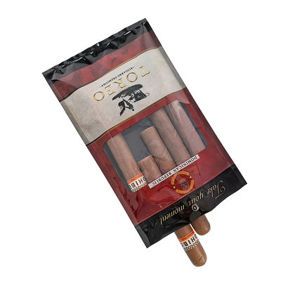 কাস্টম সিগার মোড়ানো প্যাকেজিং ব্যাগ ধূমপান পাতা ব্যাগ রোলিং তামাক প্যাকেজিং পাউচ তামাক সিগার মাইলার ব্যাগ