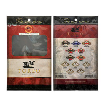 কাস্টম সিগার মোড়ানো প্যাকেজিং ব্যাগ ধূমপান পাতা ব্যাগ রোলিং তামাক প্যাকেজিং পাউচ তামাক সিগার মাইলার ব্যাগ