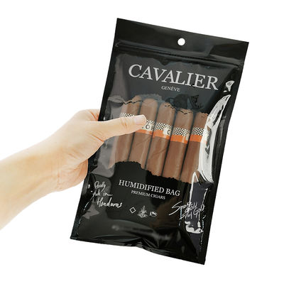 পোর্টেবল সিগার ময়েশ্চারাইজিং ব্যাগ পাইকারি সিগার প্লাস্টিকের ব্যাগ নতুন আগমন সিগার ময়েশ্চারাইজিং ব্যাগ