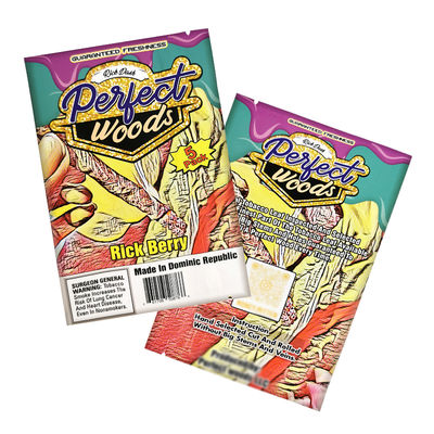 কারখানার সরাসরি বিক্রয় প্যাকেজিং সিগার ব্যাগ সোনালী তামাক উপাদান থলি উচ্চ মানের প্লাস্টিক