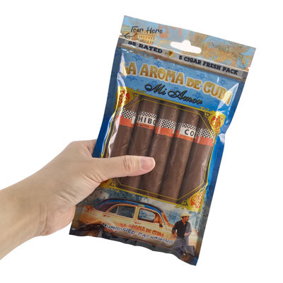 হিউমিডিফায়ার সহ কাস্টমাইজড লাক্সারি চামড়া সিগার ভ্রমণ কেস পোর্টেবল সিডার আচ্ছাদিত হিউমিডর ব্যাগ আর্দ্রতা নিয়ন্ত্রণ জিপলক পকেট