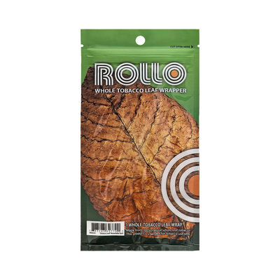 কাস্টম প্রিন্টিং প্লাস্টিক হ্যান্ড রোলিং ধূমপান সরঞ্জাম তামাক জিপলক সিগার ব্যাগ ময়েশ্চারাইজিং প্যাকেজিং পাউচ