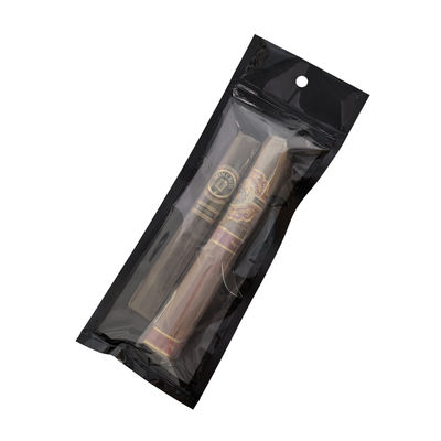 কাস্টম মাইলার জিপলক পুনরায় সিলযোগ্য সিগার ব্যাগ প্লাস্টিকের হ্যান্ড রোলিং ধূমপান আনুষাঙ্গিক প্যাকেজিং প্যাকেজিং খাদ্যের জন্য