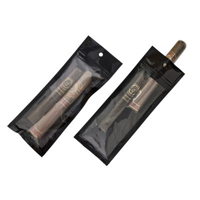 কাস্টম মাইলার জিপলক পুনরায় সিলযোগ্য সিগার ব্যাগ প্লাস্টিকের হ্যান্ড রোলিং ধূমপান আনুষাঙ্গিক প্যাকেজিং প্যাকেজিং খাদ্যের জন্য