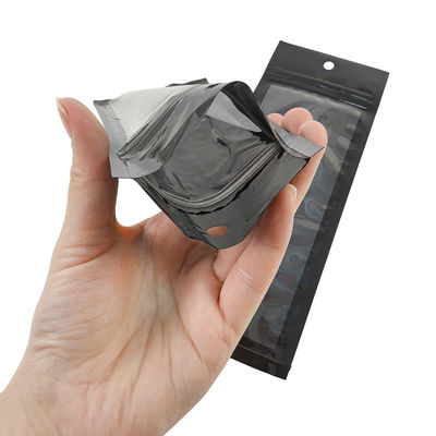 কাস্টম মাইলার জিপলক পুনরায় সিলযোগ্য সিগার ব্যাগ প্লাস্টিকের হ্যান্ড রোলিং ধূমপান আনুষাঙ্গিক প্যাকেজিং প্যাকেজিং খাদ্যের জন্য