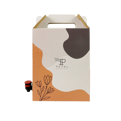 1L / 2L / 3L কাস্টম কফি বক্স বন্টন কফি ব্যাগ বক্স সঙ্গে ভালভ ডিসপেনসর সঙ্গে
