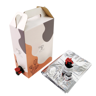 1L / 2L / 3L কাস্টম কফি বক্স বন্টন কফি ব্যাগ বক্স সঙ্গে ভালভ ডিসপেনসর সঙ্গে