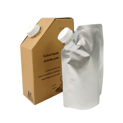 1L/2L/3L/5L পানীয় ব্যাগ ডিসপোজেবল হ্যান্ডেল কফি বিব ব্যাগ ইন বক্স ওয়াইন উইথ ভালভ কফি বক্স ডিসপেন্সার