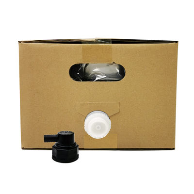 5L 10L 20L ব্যাগ ইন বক্স ফুড গ্রেড স্বচ্ছ অ্যাসেপটিক প্লাস্টিক ওয়াইন জুস প্যাকেজিং, কল ক্যাপ এবং কার্টন কন্টেইনার BIB ব্যাগ সহ