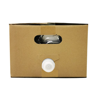 5L 10L 20L ব্যাগ ইন বক্স ফুড গ্রেড স্বচ্ছ অ্যাসেপটিক প্লাস্টিক ওয়াইন জুস প্যাকেজিং, কল ক্যাপ এবং কার্টন কন্টেইনার BIB ব্যাগ সহ