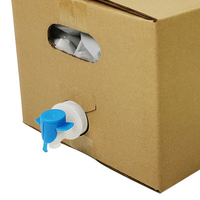 5L 10L 20L ব্যাগ ইন বক্স ফুড গ্রেড স্বচ্ছ অ্যাসেপটিক প্লাস্টিক ওয়াইন জুস প্যাকেজিং, কল ক্যাপ এবং কার্টন কন্টেইনার BIB ব্যাগ সহ