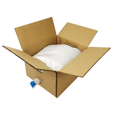 5L 10L 20L ব্যাগ ইন বক্স ফুড গ্রেড স্বচ্ছ অ্যাসেপটিক প্লাস্টিক ওয়াইন জুস প্যাকেজিং, কল ক্যাপ এবং কার্টন কন্টেইনার BIB ব্যাগ সহ