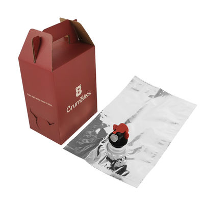 1L-10L এসেপটিক পানীয় বিব ফিলার ক্যাপার ব্যাগ বাক্সে তাপ সীল অ্যালুমিনিয়াম ওয়াইন এবং রস প্যাকেজ খনিজ জলের জন্য ভিটপ কল সহ