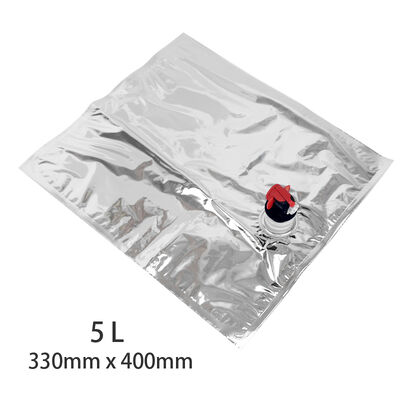 তরল প্যাকেজিং সমাধানের জন্য উপযুক্ত 5L 10L 20L 25L এবং 220L ধারণক্ষমতা সহ বাক্স পাত্রে স্পাউট ব্যাগ ছাড়াই