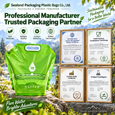 Stand Up Pouch With Butterfly Valve Durable Stand Up Spout Pouch Made From PET AL NY PE Material Structures Suitable For Liquid Packaging