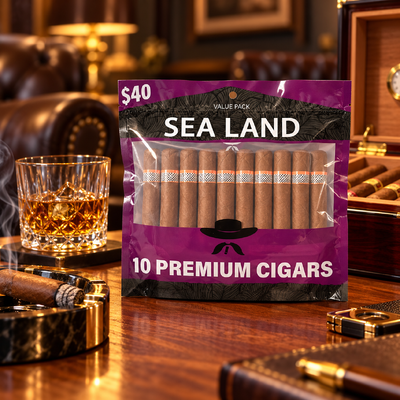 Ziplock Design Cigar Humidor Bags Made From OPP LDPE Laminated Material And Food Grade TPU PE Offering Durable Protection