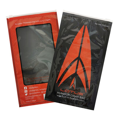 MOPP PE Cigar Humidor Bags Custom Color Moisture Proof Packaging Bags Perfect for Cigars Humidity Control