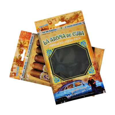 Food-grade TPU And PE Cigar Humidor Bags With Ziplock Design Medium Sizeoptions Ideal For Maintaining And Freshness Of Cigars