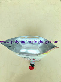স্ট্যান্ড আপ 0.19mm 20L প্লাস্টিক তরল খাদ্য ব্যাগ ভালভ/স্পিগট সহ