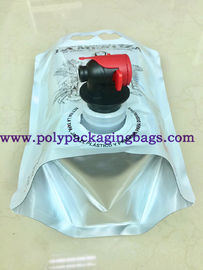 জুস লিকুইড প্যাকেজিং PE 1.5L স্ট্যান্ড আপ পাউচ উইথ স্পাউট/স্পিগট
