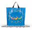 100 Microns Plastic Shopping Bags With Soft Loop Handles