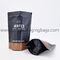 Stand Up Coffee Packaging 154 Micron Mylar Ziplock Bag