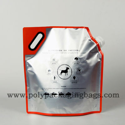 2.5KG স্ট্যান্ড আপ অ্যালুমিনিয়াম ফয়েল PET স্পাউটেড পাউচ ব্যাগ