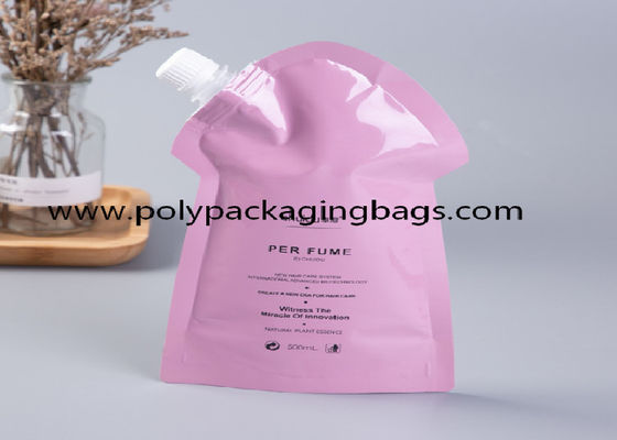 1000ml কালার প্রিন্টিং বেভারেজ সেলফ সাকশন নজল প্যাকেজিং ব্যাগ উইথ স্পাউট