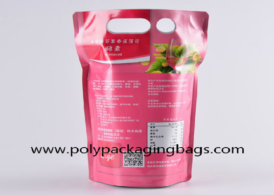 1.5L 2L 3L 5L 10L অ্যালুমিনিয়াম প্রলিপ্ত বাটারফ্লাই ভালভ BIB রেড ওয়াইন ব্যাগ BiB ব্যাগ ভিটপ অলিভ অয়েল সহ ভালভ সহ স্ট্যান্ড আপ ব্যাগ