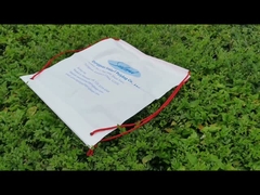 কাস্টম লোগো ওয়াটারপ্রুফ ডাস্টপ্রুফ স্টোরেজ ওয়াটারপ্রুফ পিভিসি ক্লিয়ার ট্রিগিং স্ট্রিং ব্যাগ ব্যাকপ্যাক Fo