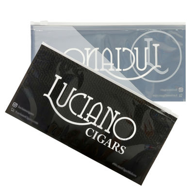 প্যাকেজিং প্রস্তুতকারক জিপার প্যাকেজিং প্যাকেজ সিগার জিপলক ব্যাগ বাক্সে সিগার প্লাস্টিকের ব্যাগ