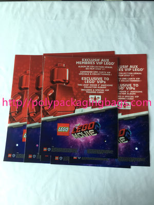 প্লাস্টিক স্বচ্ছ প্যাকেজিং স্বয়ং - আঠালো ব্যাগ কাস্টম মুদ্রিত এসজিএস পৌঁছানোর Rohs