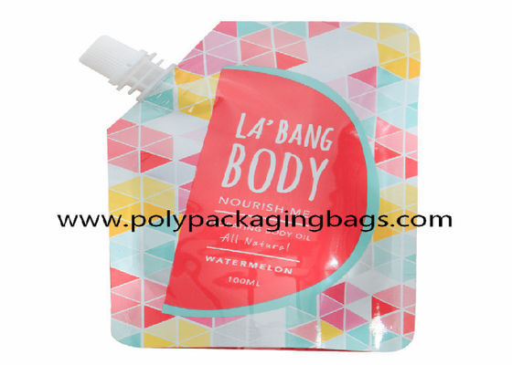 Gravure প্রিন্টিং স্ট্যান্ড আপ 500ML 1.5L ডিটারজেন্ট নজল ব্যাগ তরলের জন্য স্ট্যান্ড আপ স্পাউট ব্যাগ